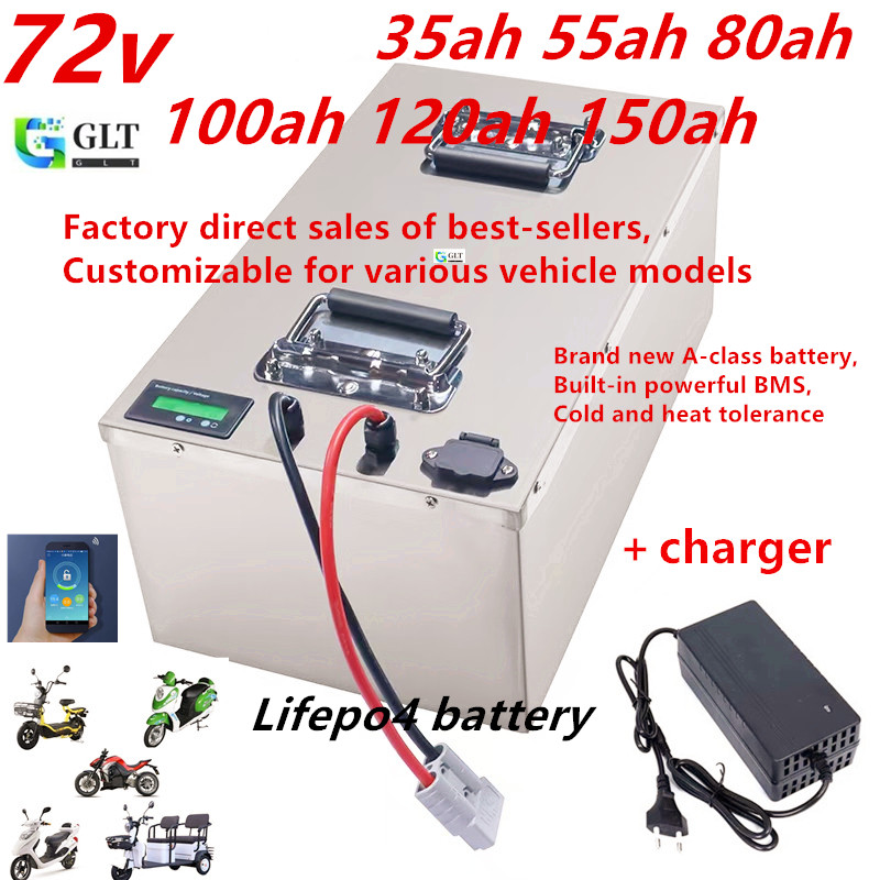 72V 30Ah Lifepo4 Battery Pack - Batteria agli ioni di litio 72V