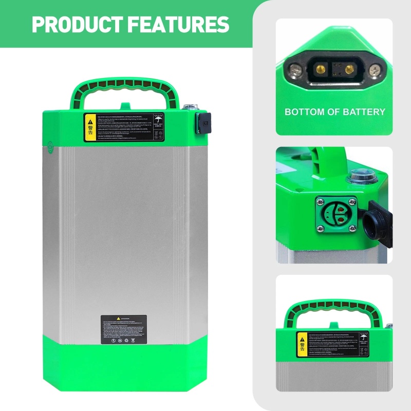 72V 30Ah Lifepo4 Battery Pack - Batteria al Litio 48 Volt 20Ah
