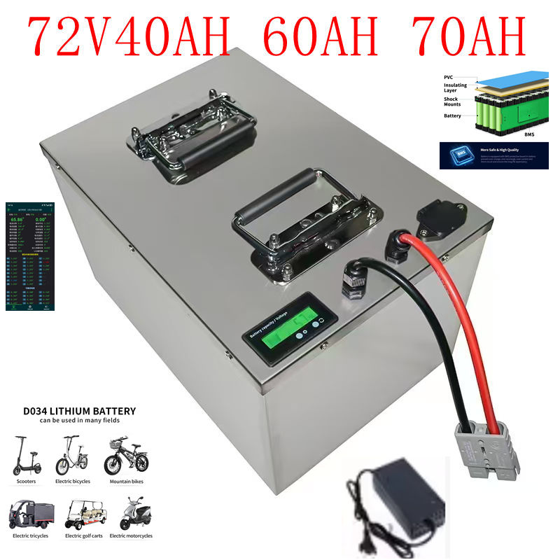 72V 30Ah Lifepo4 Battery Pack - Sistema di Accumulo Energetico con Batteria