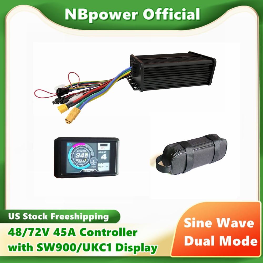 72V 45A Dual Controller - Controller Ebike a onda sinusoidale NBpower