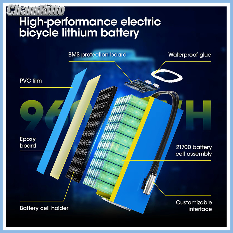 Batteria al litio 48V 52V per  - 60V 30Ah 21700 Battery Pack recensione e prezzo