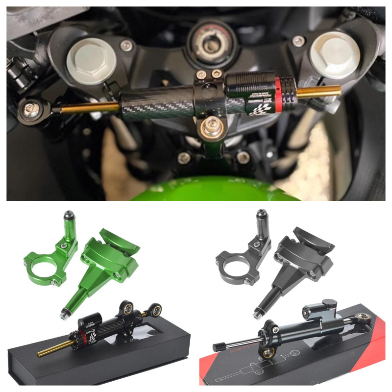 Per Kawasaki 500 2024 - Staffa - Steering Damper Stabilizer Kit Cnc recensione e prezzo