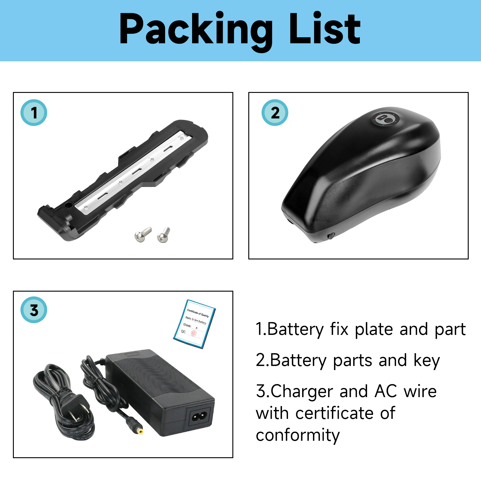 Batteria per E-Bike a Tubo Inf - 60V 30Ah 21700 Battery Pack recensione e prezzo