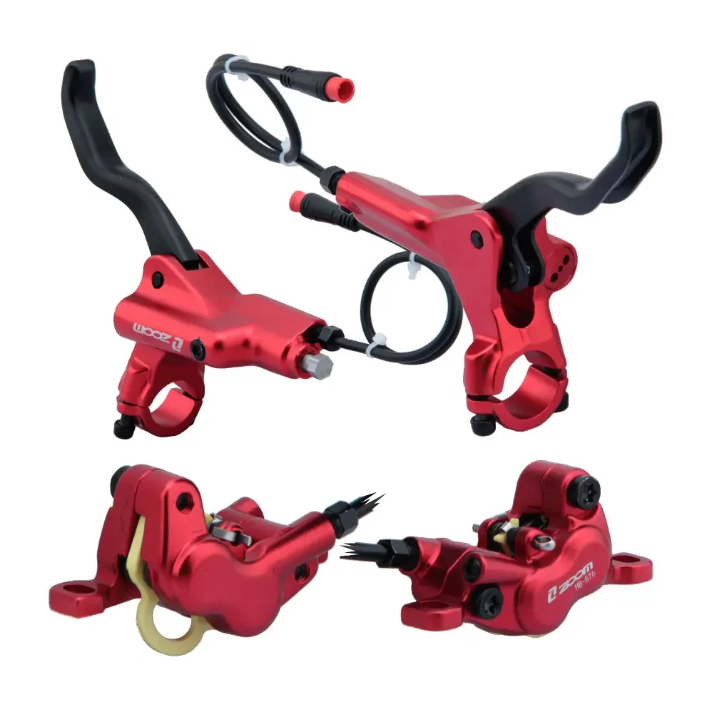 ZOOM HB-876E freno idraulico a - Zoom Hydraulic Brake 4 Piston E-Scooter recensione e prezzo