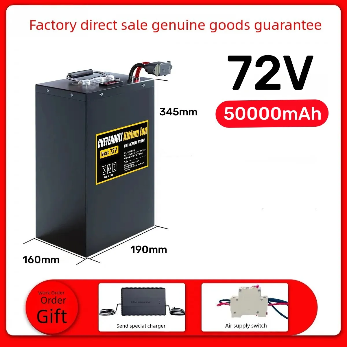 Aleaivy 60V 72V Batteria al li - 72V 30Ah Lifepo4 Battery Pack recensione e prezzo