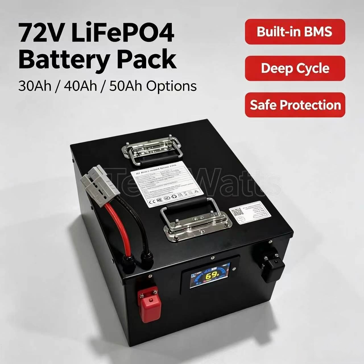 Batteria al litio lifepo4 72v  - 72V 30Ah Lifepo4 Battery Pack recensione e prezzo