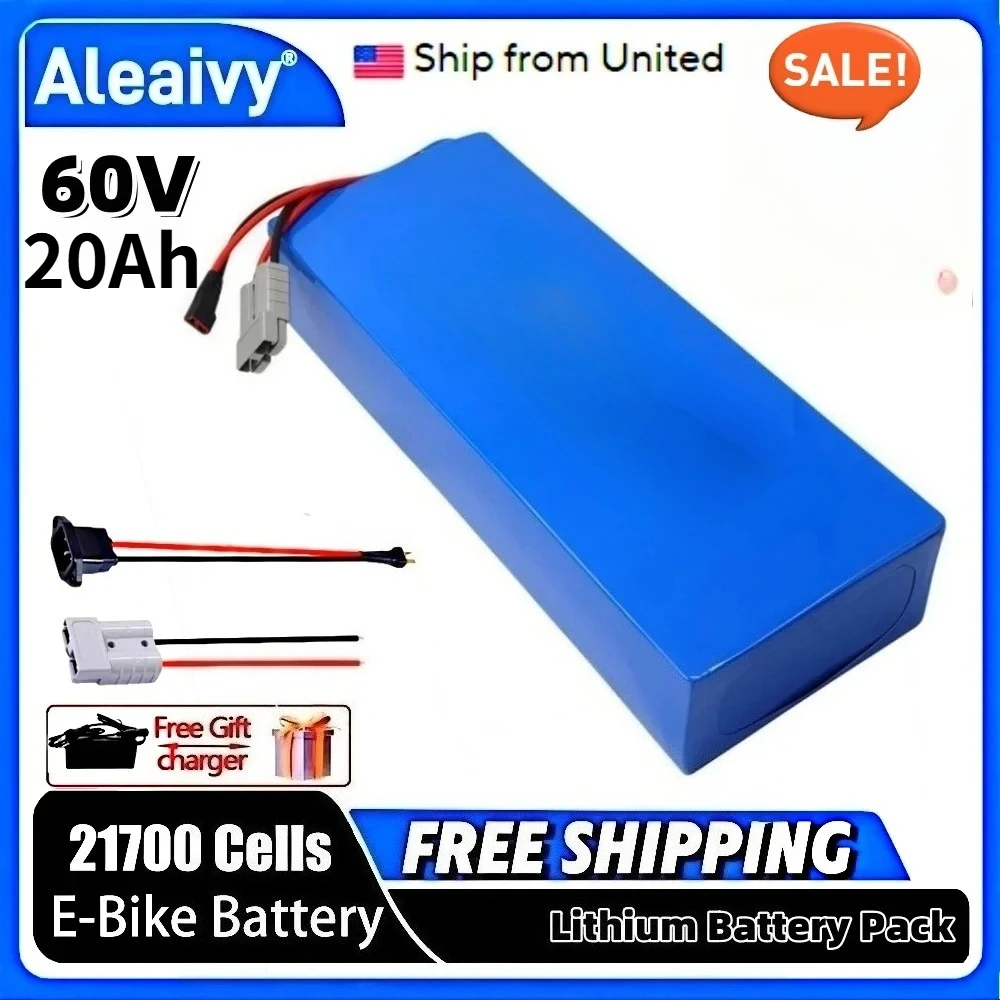 Batteria al Litio Aleaivy 16S6 - 60V 30Ah 21700 Battery Pack recensione e prezzo