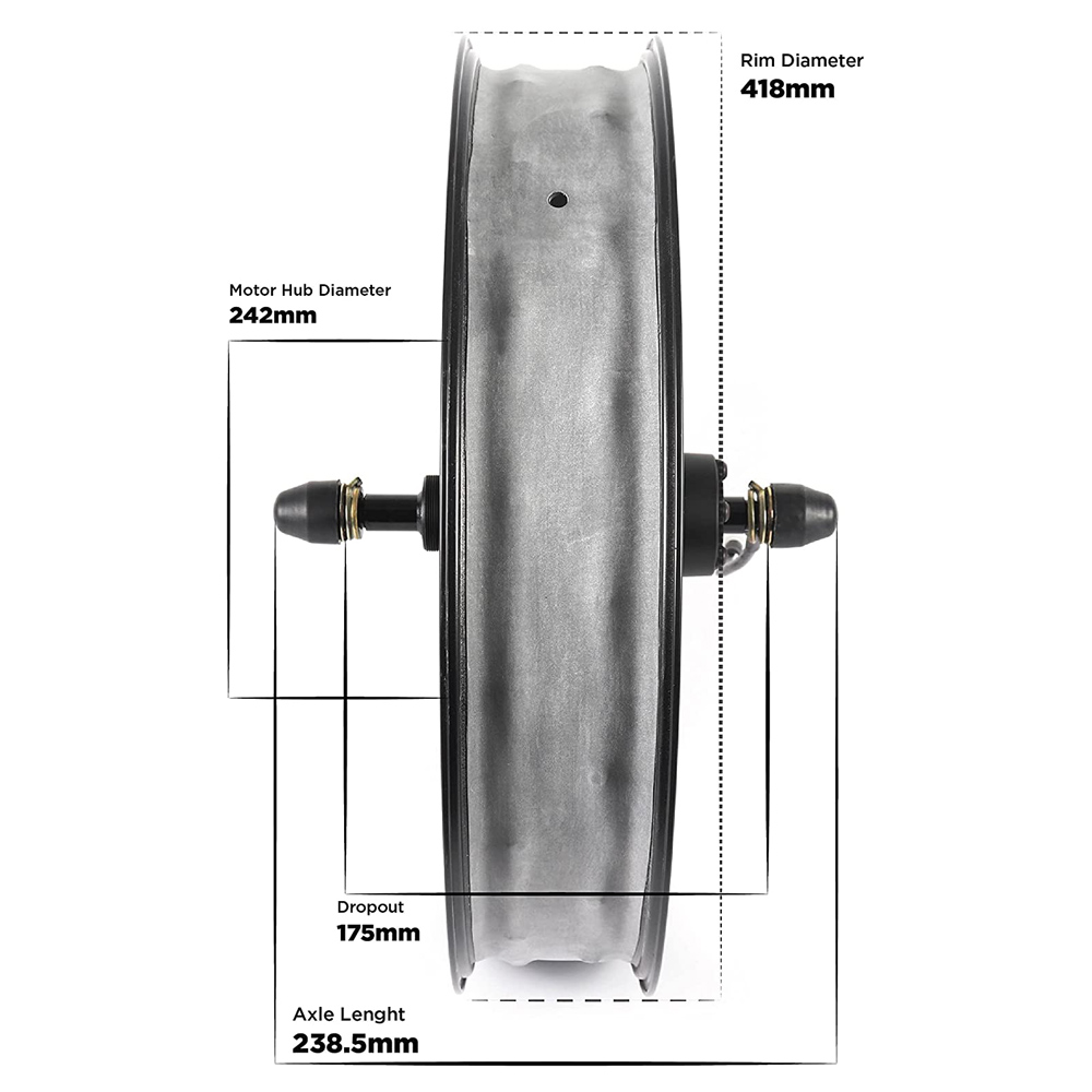Motore Elettrico per Ruota con - 60V 5000W Brushless Hub Motor recensione e prezzo