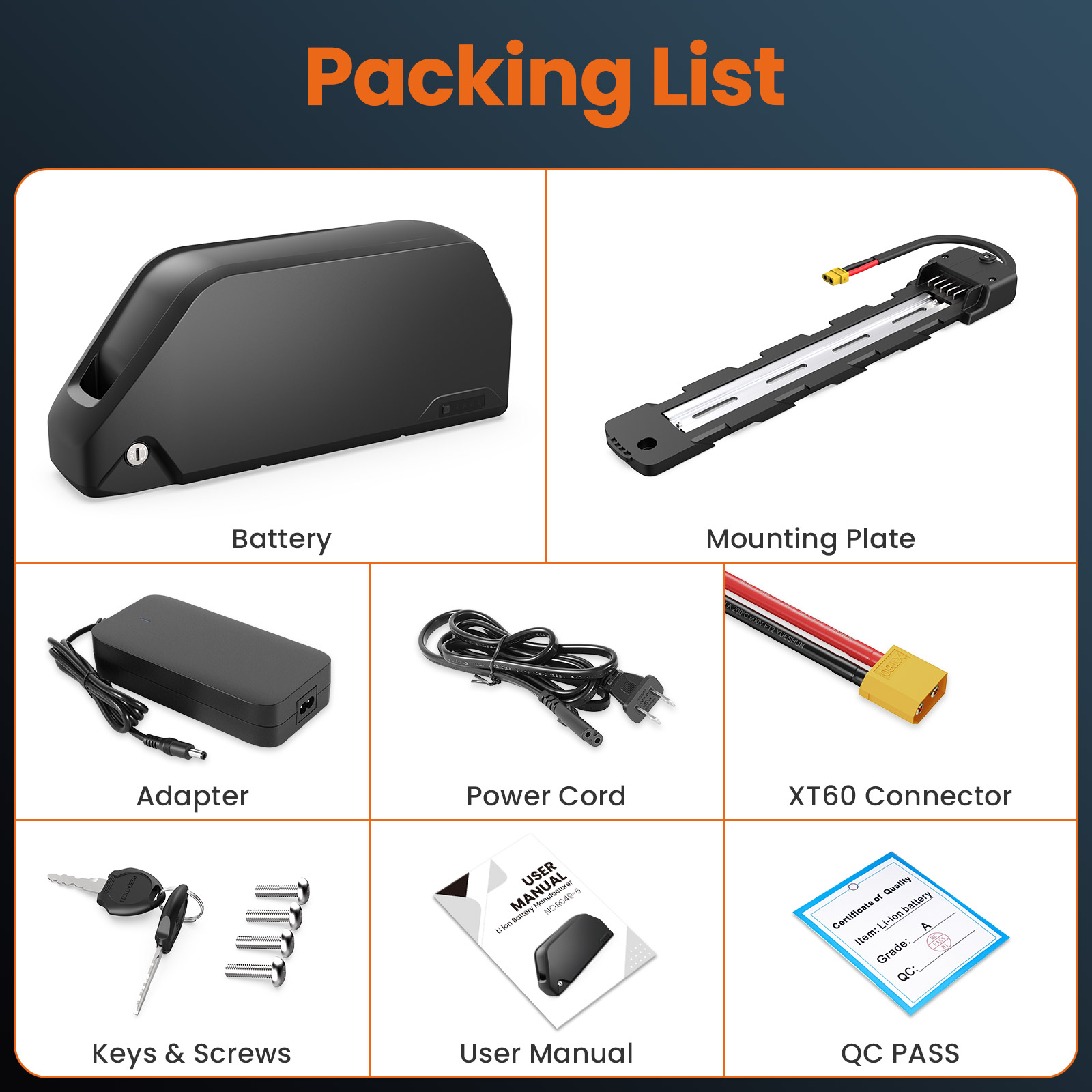 Batteria per E-bike Polly 48V  - 60V 30Ah 21700 Battery Pack recensione e prezzo