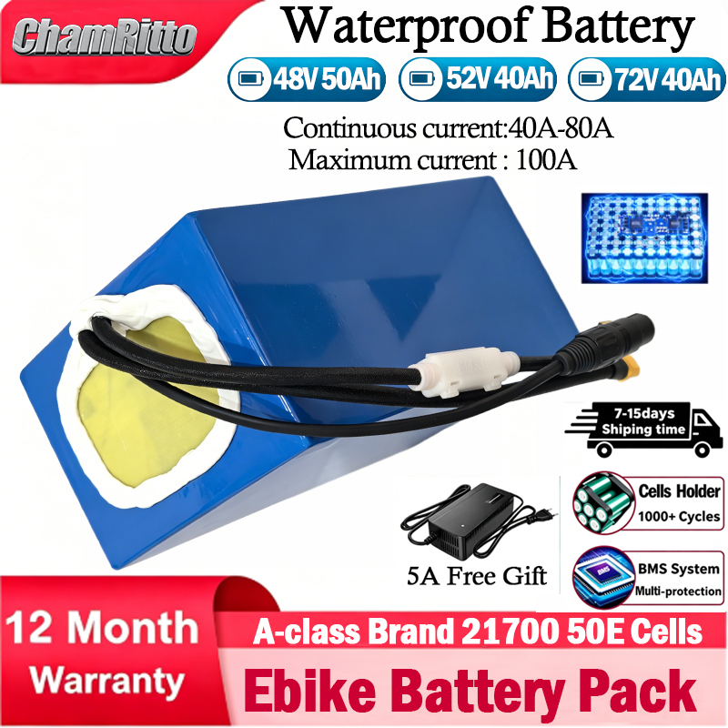 Batteria al litio 21700 per e- - 60V 30Ah 21700 Battery Pack recensione e prezzo