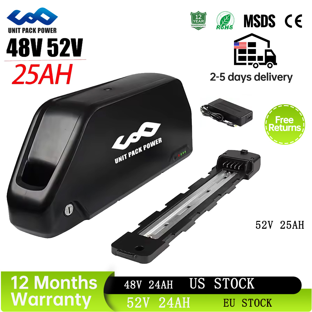 Batteria per E-Bike 52V 25AH D - 60V 30Ah 21700 Battery Pack recensione e prezzo