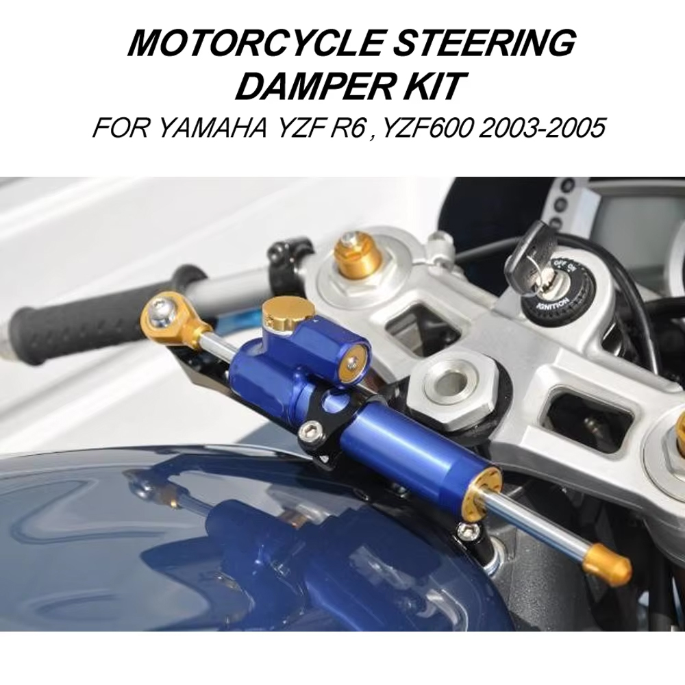 Per YAMAHA YZF600 R6 2003-2005 - Steering Damper Stabilizer Kit Cnc recensione e prezzo