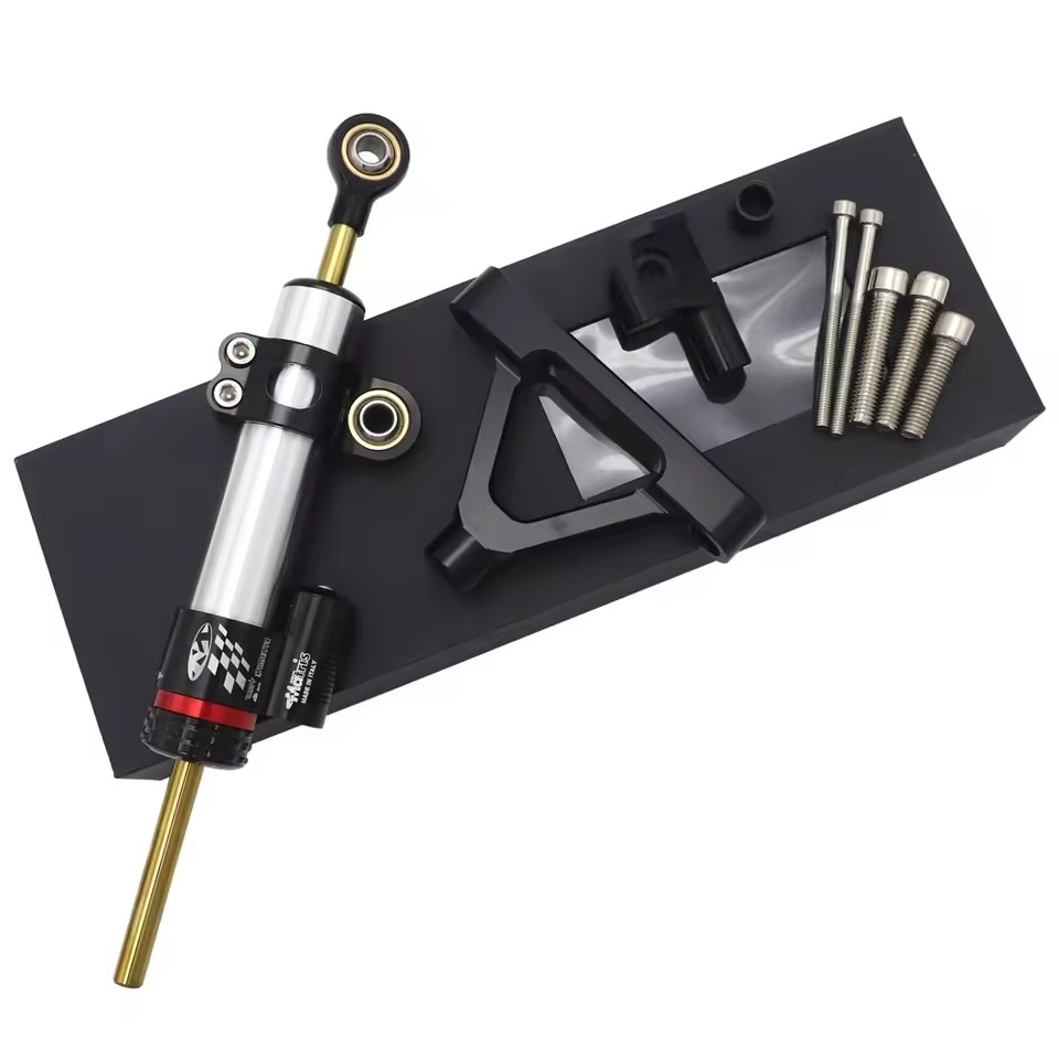 Per Kawasaki ZX10R 04-05 Ammor - Steering Damper Stabilizer Kit Cnc recensione e prezzo
