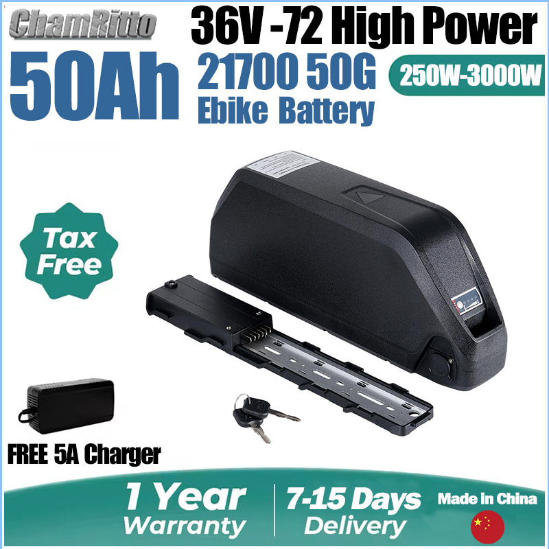 Batteria per Bici Elettrica 48 - 60V 30Ah 21700 Battery Pack recensione e prezzo