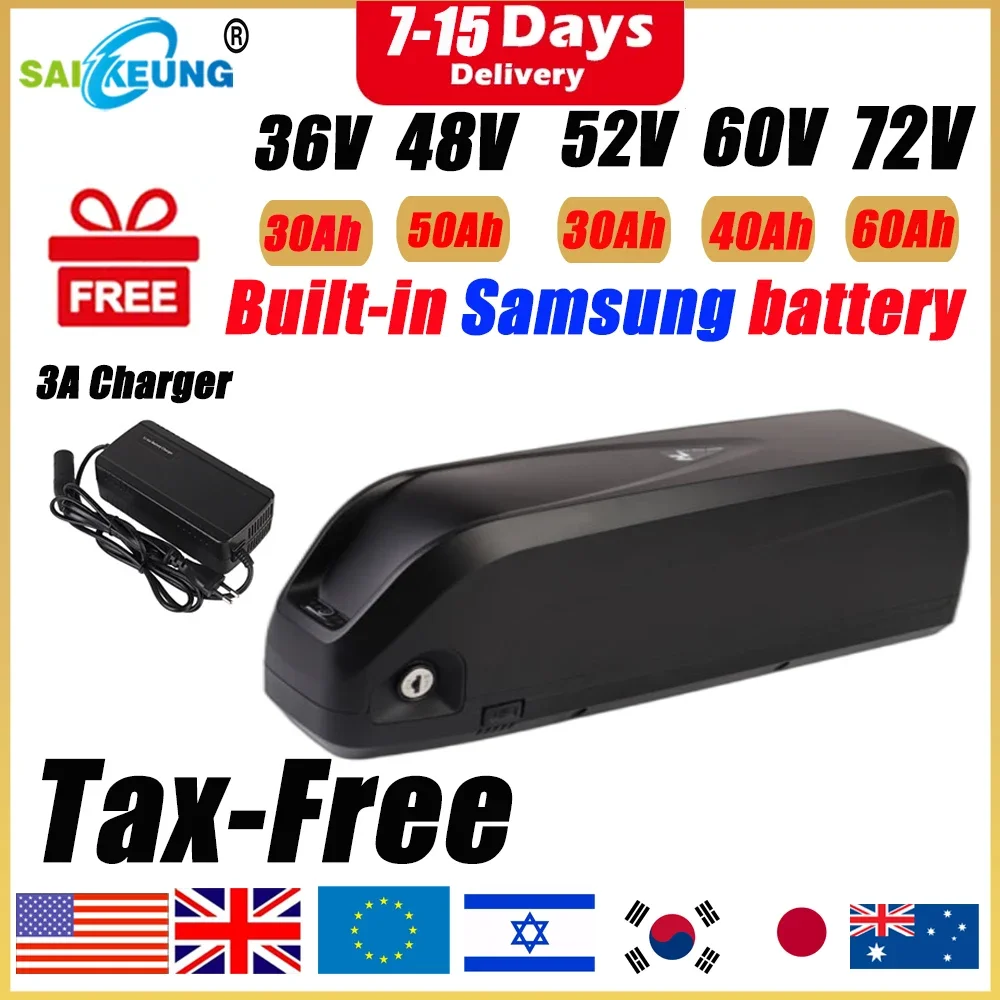 Hailong Polly 48V 52V 60V 36V  - 60V 30Ah 21700 Battery Pack recensione e prezzo